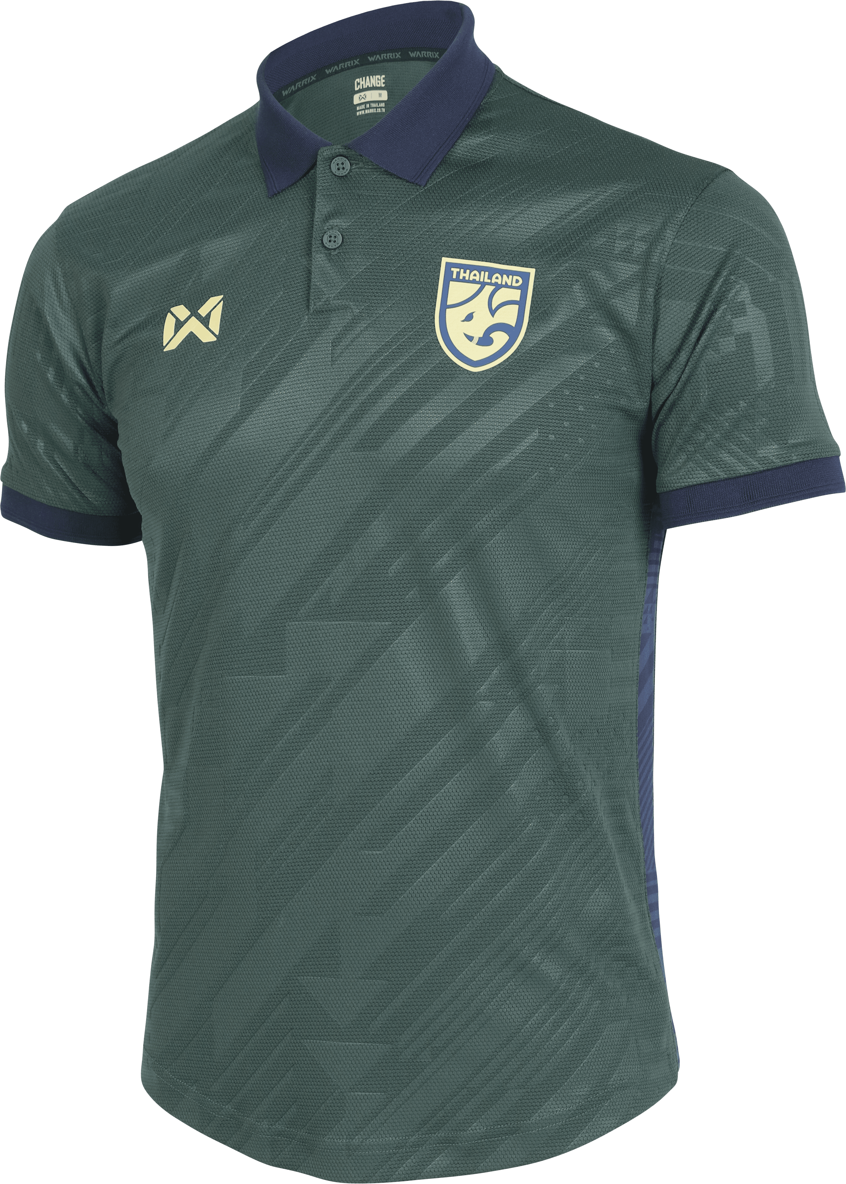 WARRIX เสื้อทีมชาติไทย 2023-24 เกรดเสมือนเสื้อแข่ง (Replica Version) Thailand National Team Kit WA-233FBATH52