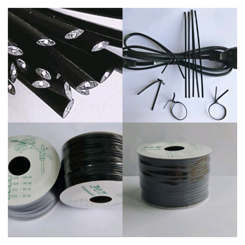 ลวดหุ้มพลาสติกแบบวงวงรี ลวดเคลือบพลาสติก ลวดมัดสายไฟ ลวดมัดสินค้า ลวดมัดสายแลน ลวดมัดของ-บจก.พลาสติกแอนด์ไวร์โปรดัก SKU-00214