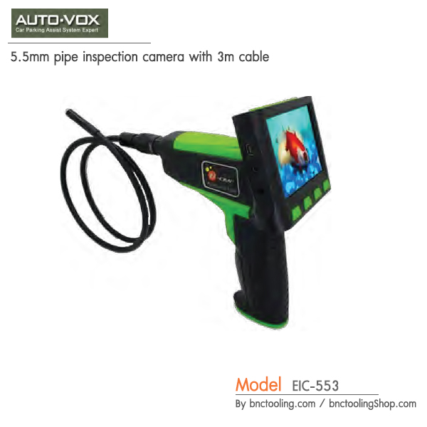 AUTO-VOX,5.5mm pipe inspection camera with 3m cable,EIC-553