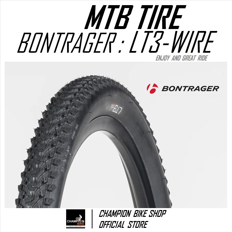ยางเสือภูเขา26 BONTRAGER : LT3 26x2.0 XC TRAIL MTB TIRE ขอบลวด