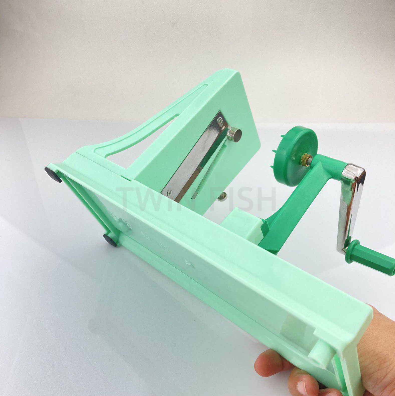 แท่นสไลด์ผักเป็นเส้น ใบมีดสเตนเลสอย่างดีมี 3 แบบ