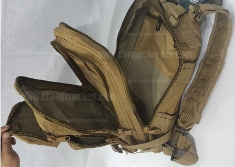 เป้ทหาร กระเป๋า แทคติคอล เดินป่า ยุทธวิธี 3P (ผ้า หนา เกรด A ได้มาตราฐาน)