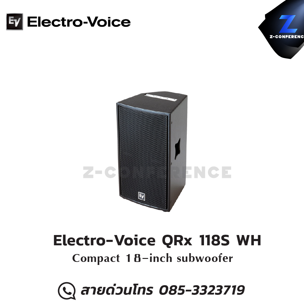Electro-Voice QRx 118S WH ลำโพงซับ Compact 18-inch subwoofer ลำโพง , ตู้ลำโพง , speaker