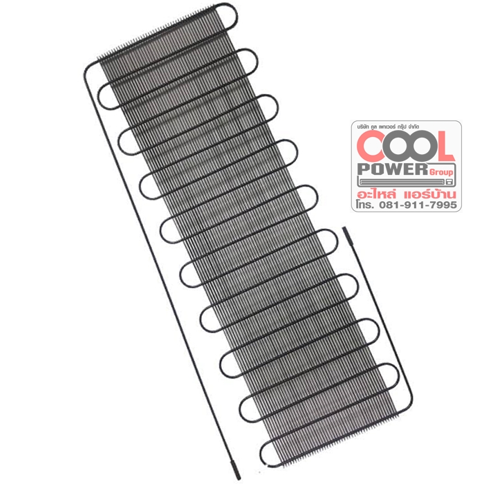 แผงรังผึ้ง/แผงระบายความร้อนตู้เย็น 1/6 HP. ขนาด 120 X 45 cm.