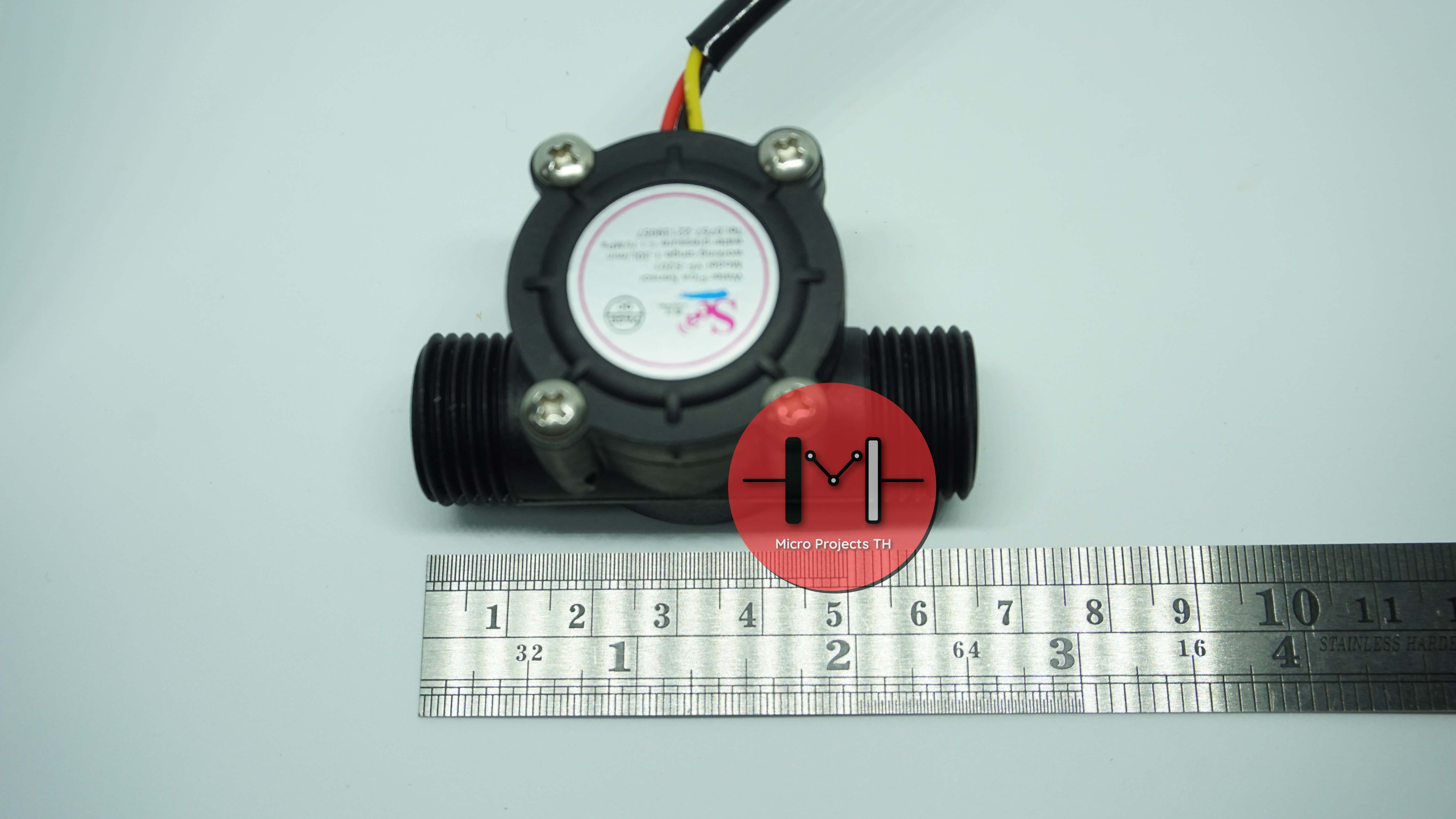เซ็นเซอร์วัดอัตราการไหลของน้ำ(YF-S201) Water Flow Sensor 1-30L/min 2.0MPa 4 หุน