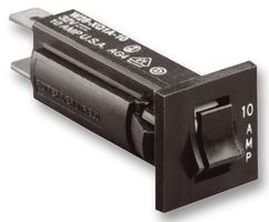 POTTER&BRUMFIELD - TE CONNECTIVITY Thermal Circuit Breaker, W28 Series, 10 A, 1 Pole, 32 VDC, 250 VAC, Panel