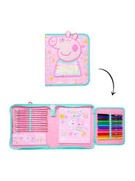 SMIGGLE midi 40 PIECES เซ็ตเครื่องเขียน สี 40 ชิ้น - Peppa