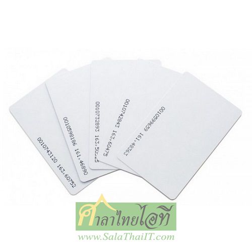 CLI-T08 บัตรคีย์การ์ด 125KHz แบบบางราคาขายส่ง