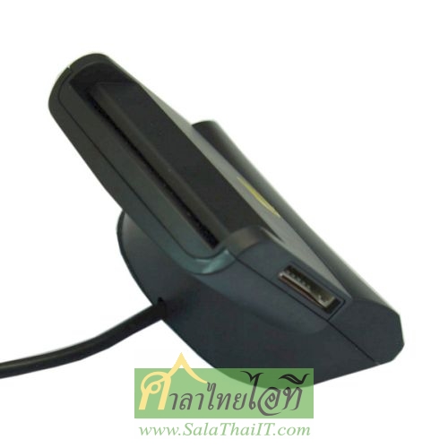 STC296 เครื่องอ่านบัตร 4 ช่องเสียบ สำหรับบัตรประชาชนสมาร์ทคาร์ด, SIM Card, SD Card และ Micro-SD Card