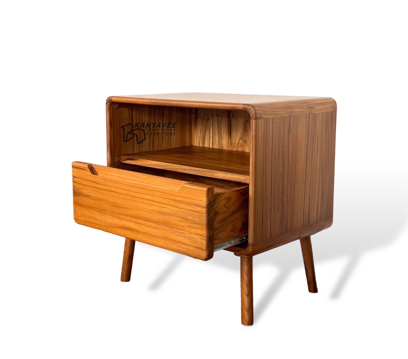 ตู้ 1 ลิ้นชักข้างเตียงมินิมอล