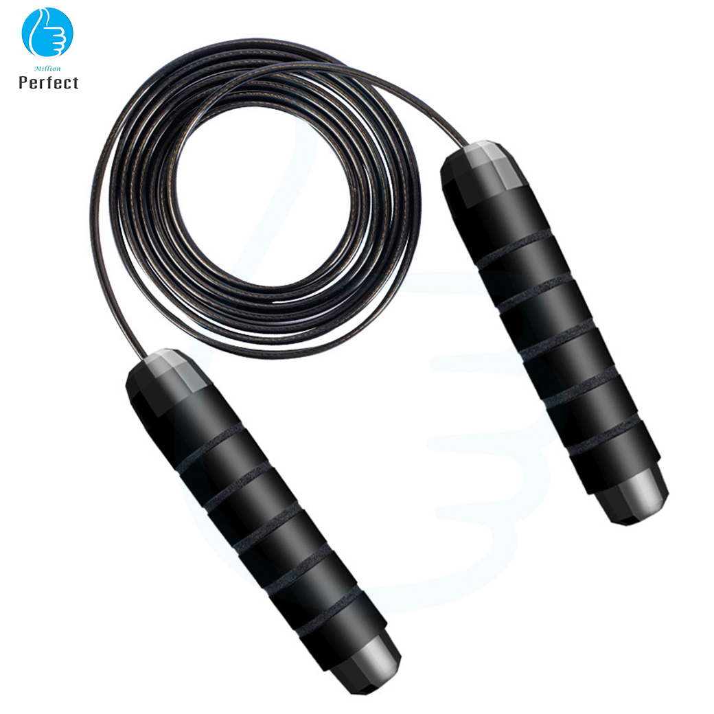 เชือกกระโดด เชือกกระโดดสายลวดเหล็ก เชือกกระโดดสายยืดหยุ่น ทนทาน ปรับความยาวเชือกได้ ใช้ได้ทั้งมืออาชีพและมือสมัครเล่น รุ่น TS-36