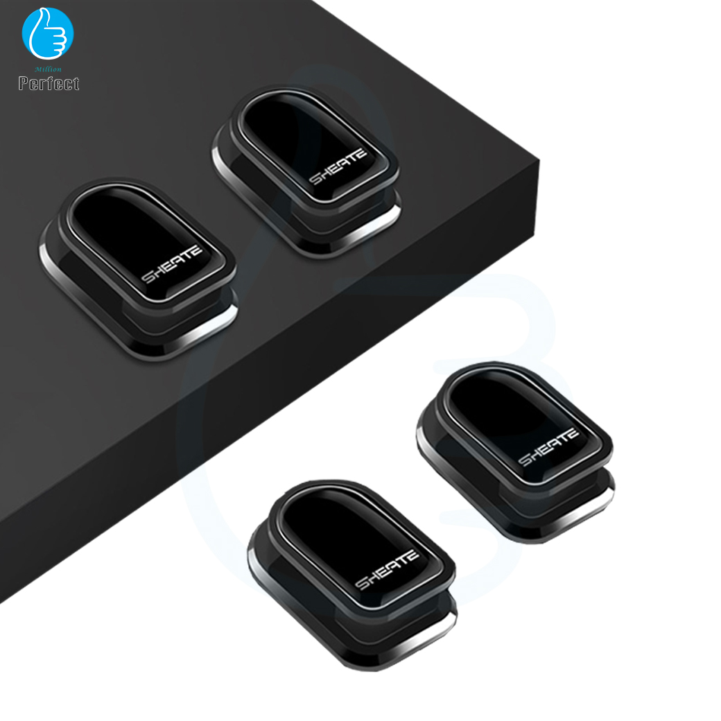 ที่แขวนสำหรับห้อยแขวนสัมภาระในรถยนต์ขนาดเล็ก ที่แขวนในรถยนต์ (Pack 4 ชิ้น) รุ่น HG44