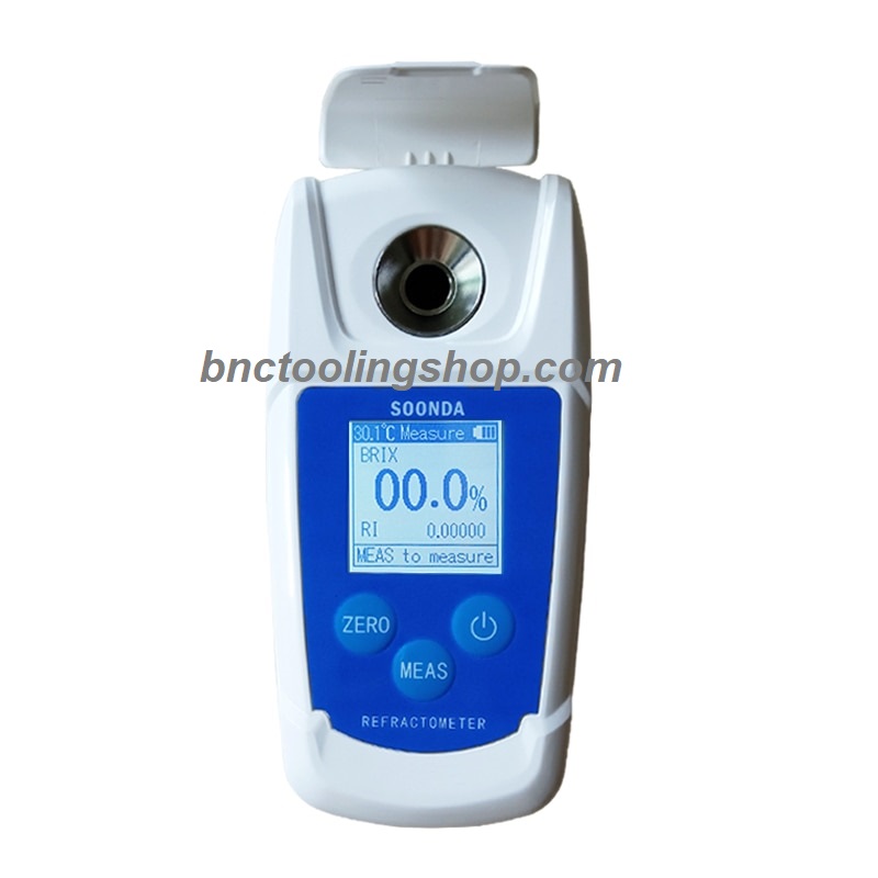 Digital Brix Refractometer 0~55% (Soonda) Brix Tester Sugar meter for fruits drinks juices beverage Watermelon Orange Litchi Suger Tester