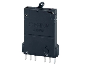 E-T-A Circuit Breakers Thermal Magnetic Circ Breaker, 6A, 2 Poles, QC, NC/NO