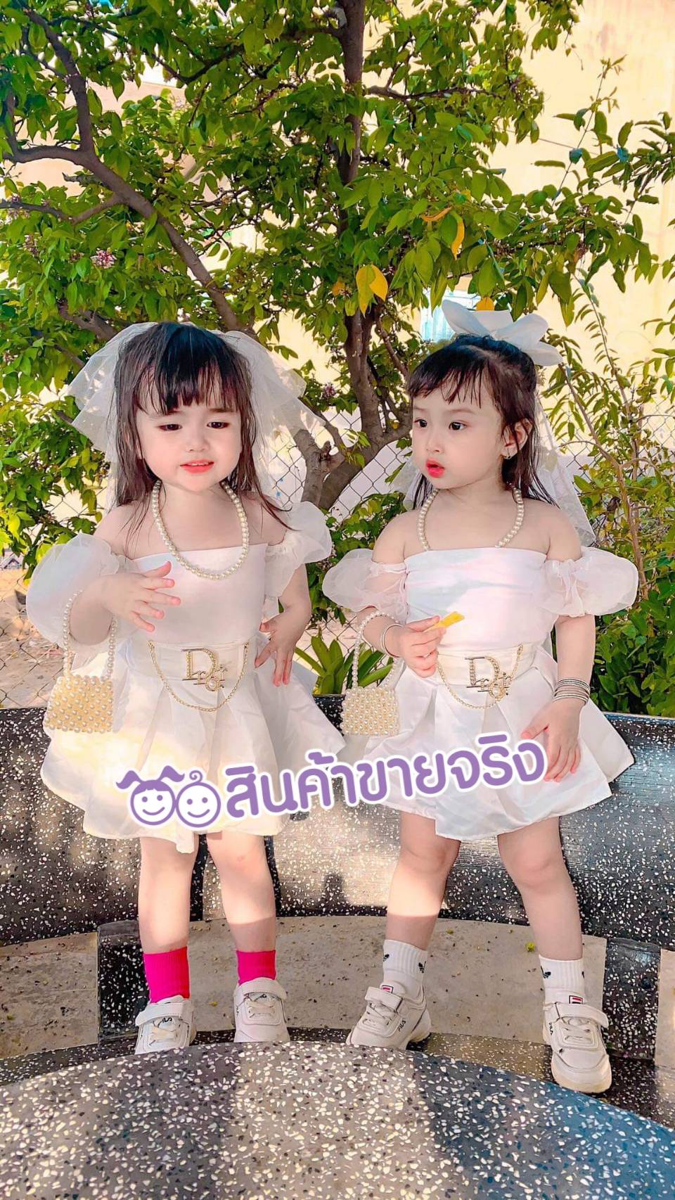 SA02-SP01//🔥พร้อมส่ง🔥ชุดเด็กผู้หญิง ( ขายแยก ) เสื้อ กระโปรงละมุนเจ้าหญิงดิ or