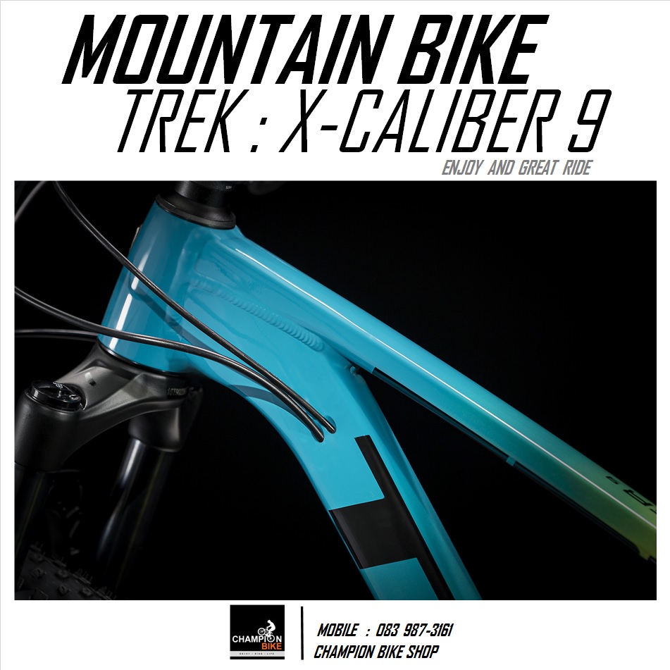 จักรยานเสือภูเขา TREK : X-CALIBER 9 MOUNTAIN BIKE - 2020 สีเขียว-เหลือง