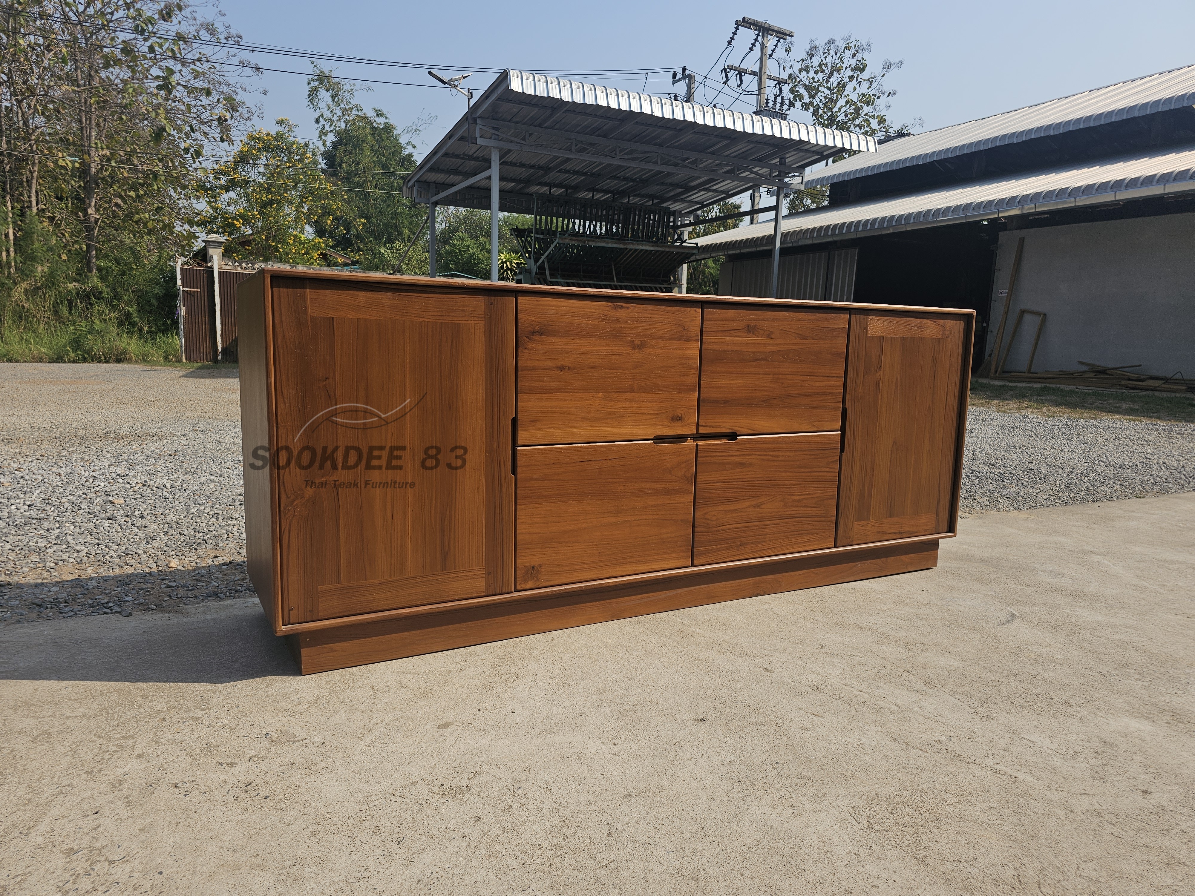 ชั้นวางทีวี 4 ลิ้นชัก