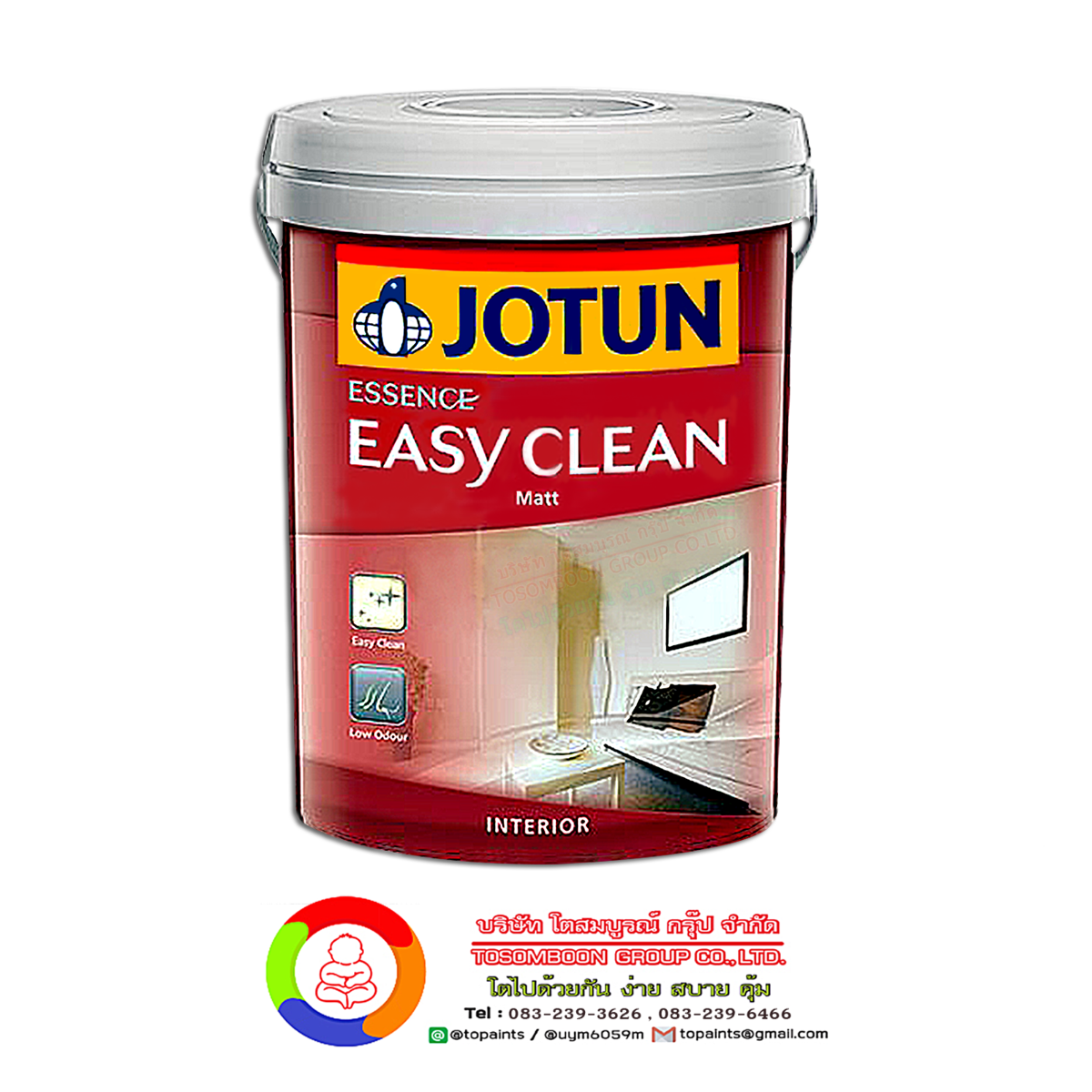 สีโจตัน เอสเซ้นส์ อีซี่ คลีน แมท JOTUN ESSENCE EASY CLEAN MATT