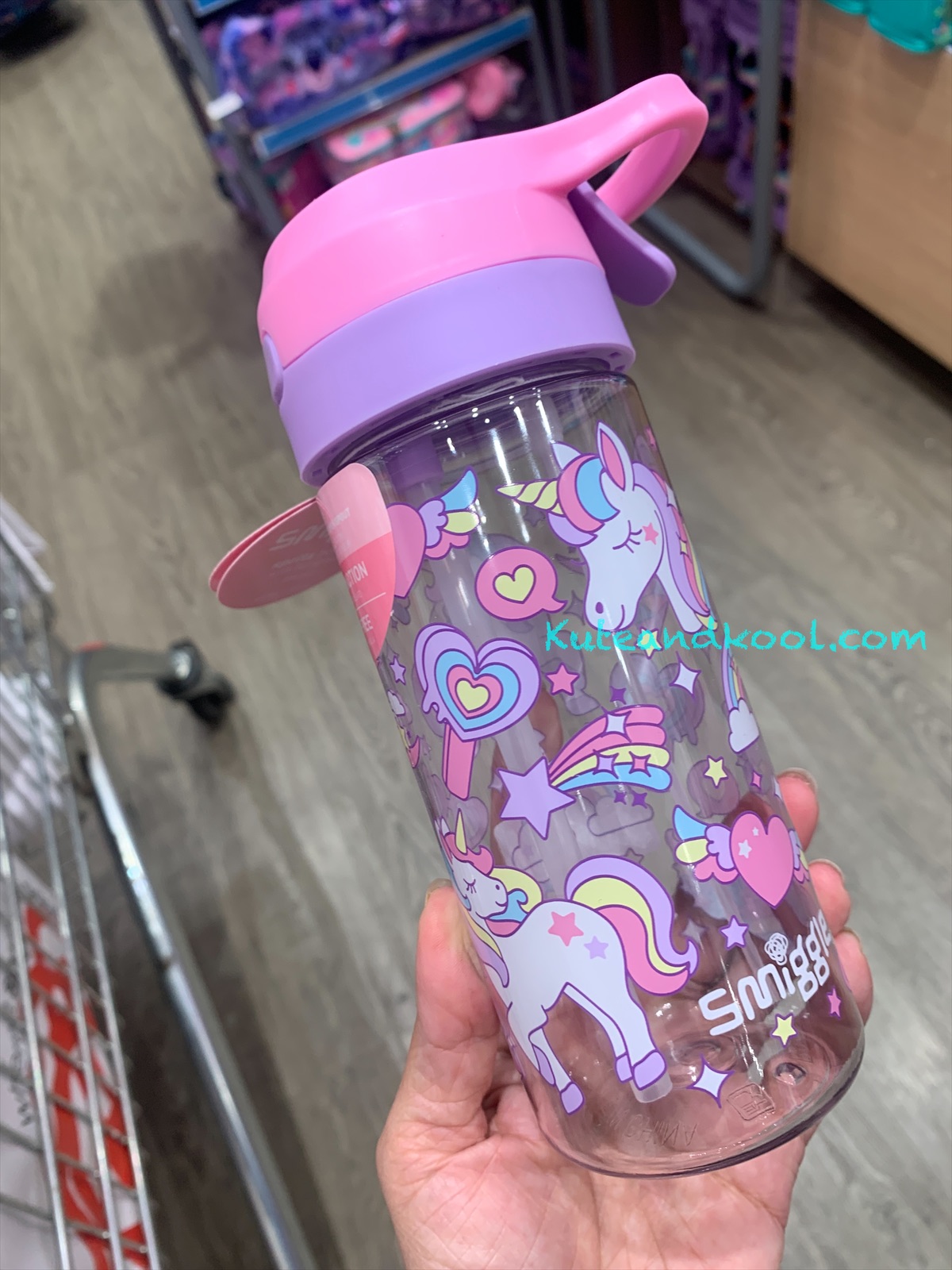กระติกน้ำ ขวดเล็ก สเปรย์ Smiggle Junior Spray- ยูนิ