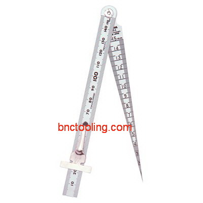 Shinwa,TAPER GAUGE No.700S,Taper Gauge + Ruller,Range 1-15 mm(0.1mm),Taper700S