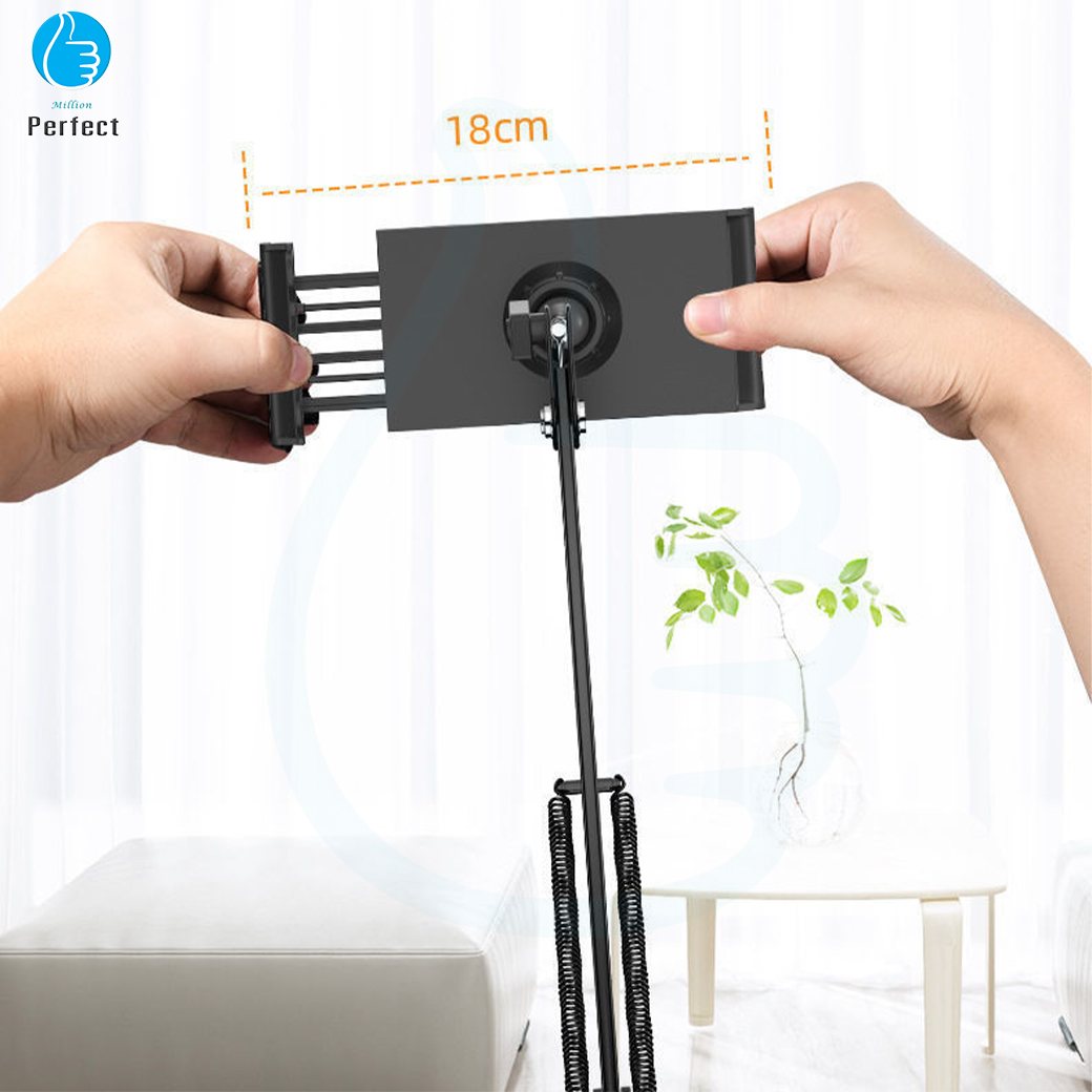 ขาตั้งipad ขาจับมือถือ iPad แบบหนีบโต๊ะ ขาจับโทรศัพท์ จับอยู่ไม่ร่วง สะดวกในการดูหนัง หรือ Live สด ใช้งานได้อเนกประสงค์ รุ่น K035