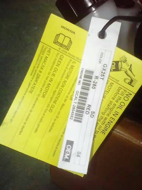 เครื่องตัดหญ้า Honda Gx-25 New Item (4 -STROKE)