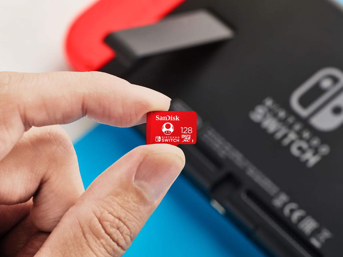 SanDisk microSDXC for the Nintendo Switch 128GB (SDSQXAO-128G-GN3ZN) Memory เมมโมรี่ Game นินเทนโด สวิทซ์ Lifetime Warranty