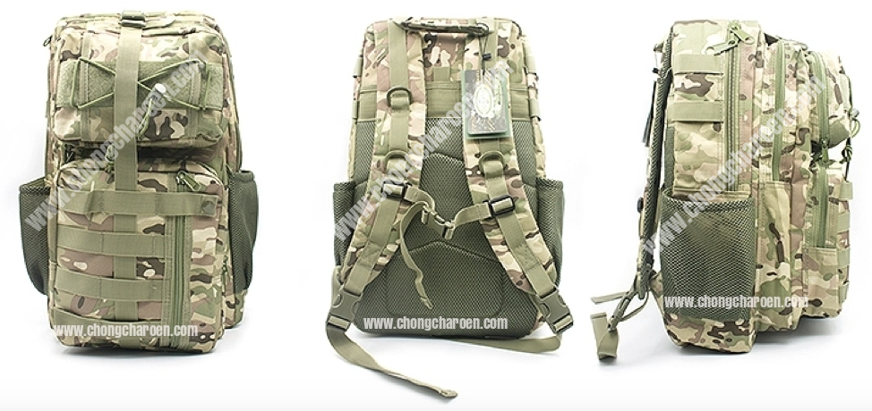 เป้ทหาร กระเป๋า แทคติคอล ยุทธวิธี เดินป่า 3T ผ้าหนา เกรด A