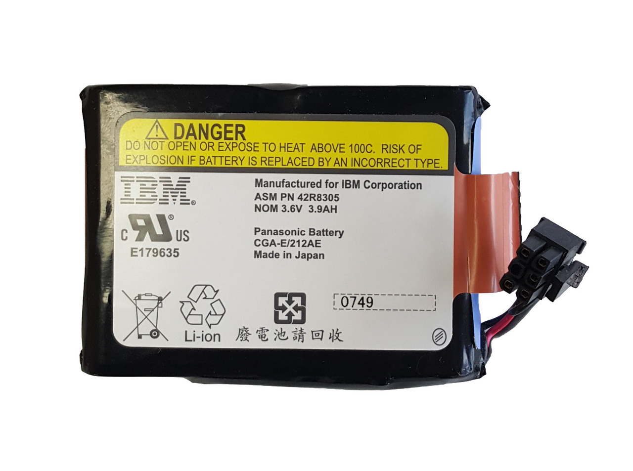 97P4846, IBM AS400, 2780, Raid Cache Battery