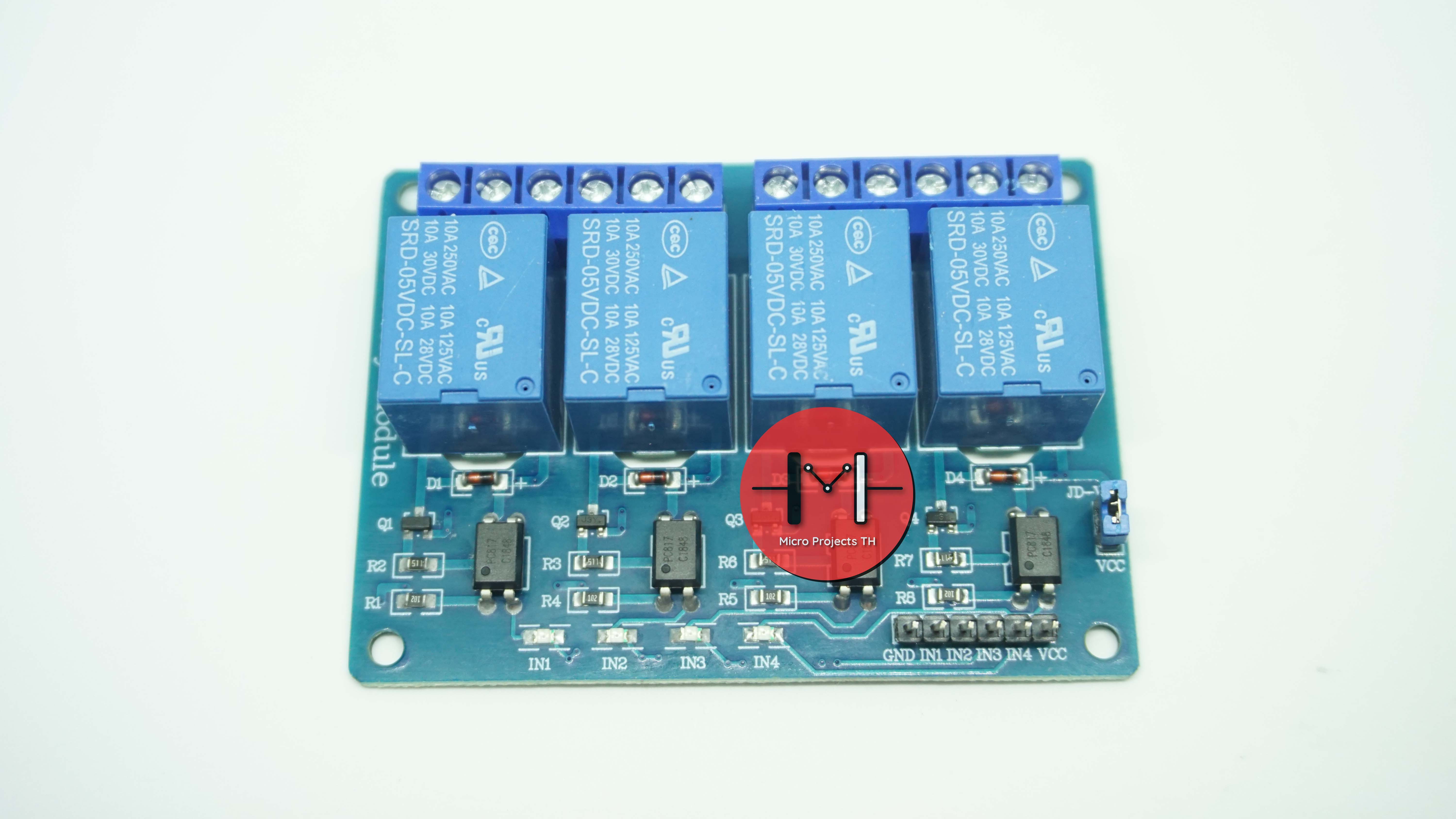 Module Relay 4 Channel 5V 250V/10A