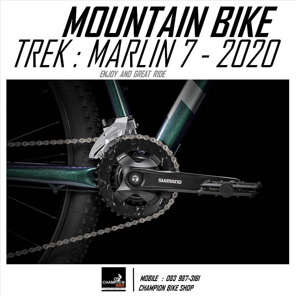 จักรยานเสือภูเขา TREK : MARLIN 7 DISC MOUNTAIN BIKE - 2020 สีเขียว-บรอนซ์