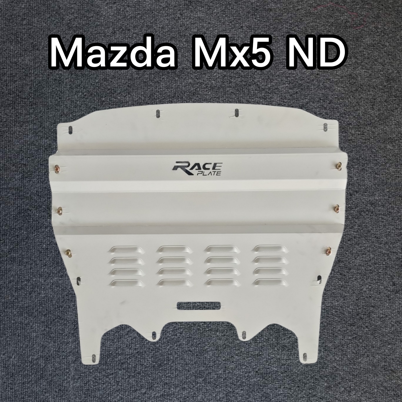 แผ่นปิดใต้ห้องเครื่องอลูมิเนียม Mazda MX5 ND Raceplate_Undertray