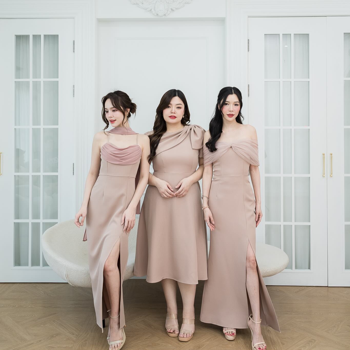 ชุดเพื่อนเจ้าสาว ชุดเพื่อนเจ้าสาวสีนู้ด ชุดเพื่อนเจ้าสาวโทนนู้ด ชุดไปงานแต่ง ชุดไปงานแต่งงาน ชุดไปงานแต่งงานสีนู้ด ชุดไปงานแต่งงานโทนนู้ด ชุดไปงานแต่งสีนู้ด ชุดไปงานแต่งโทนนู้ด แฟชั่น เทรนด์แฟชั่น 