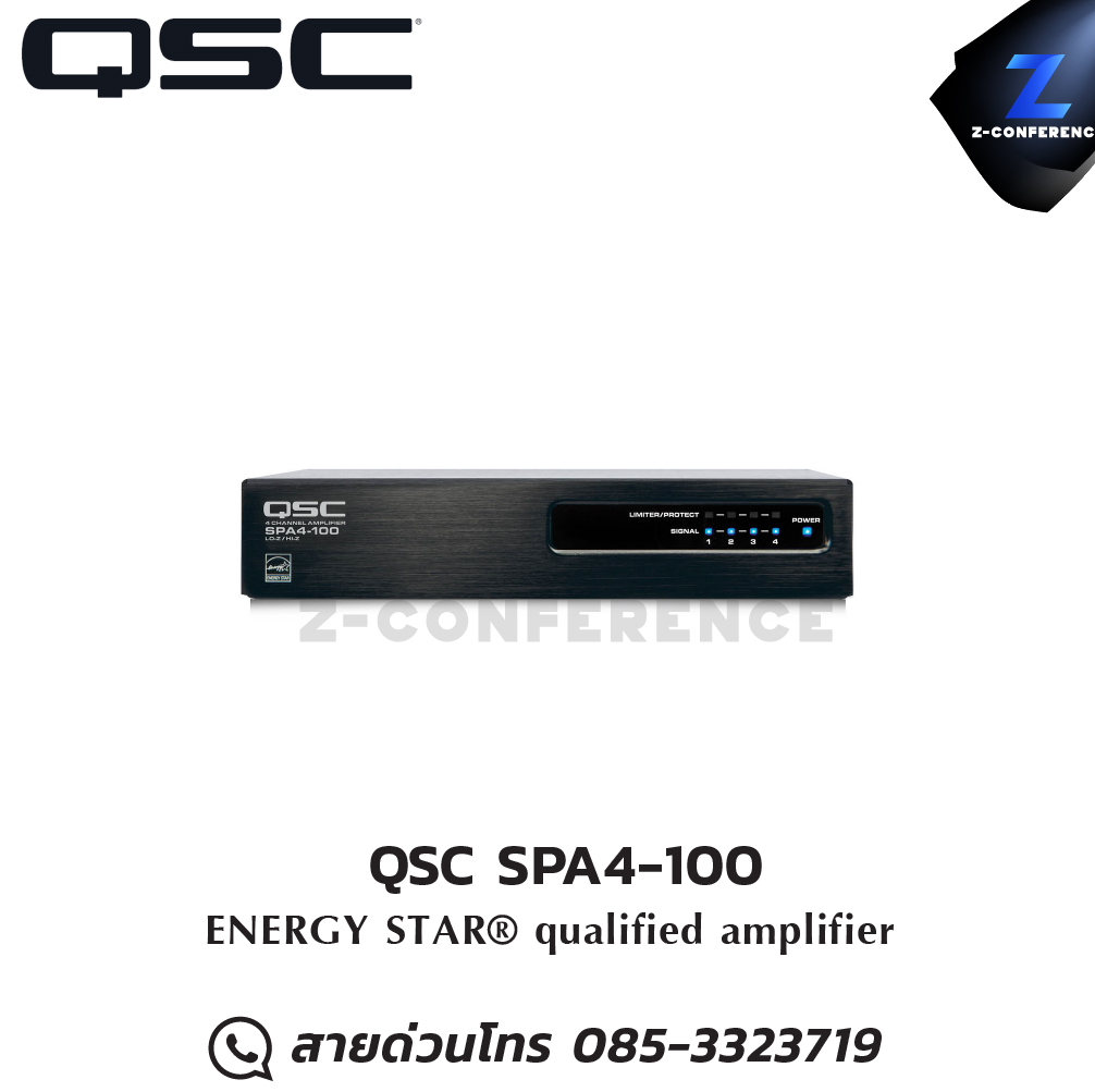 QSC SPA4-100 Amplifier , แอมป์ , amplifier, power amp, power amplifier