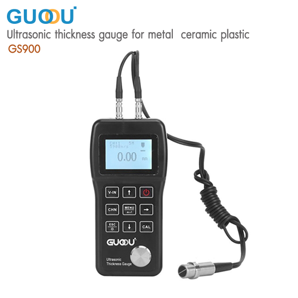 Guoou,Ultrasonic thickness gauge for metal, ceramic, plastic,GC900