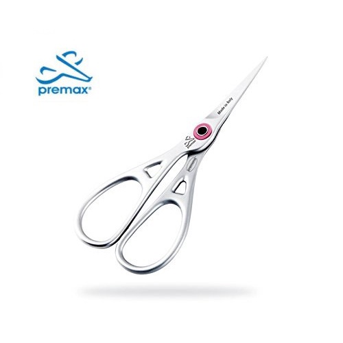 Premax กรรไกร embroidery scissors ขนาด 4 1/4 นิ้วระบบ ring lock (11517)