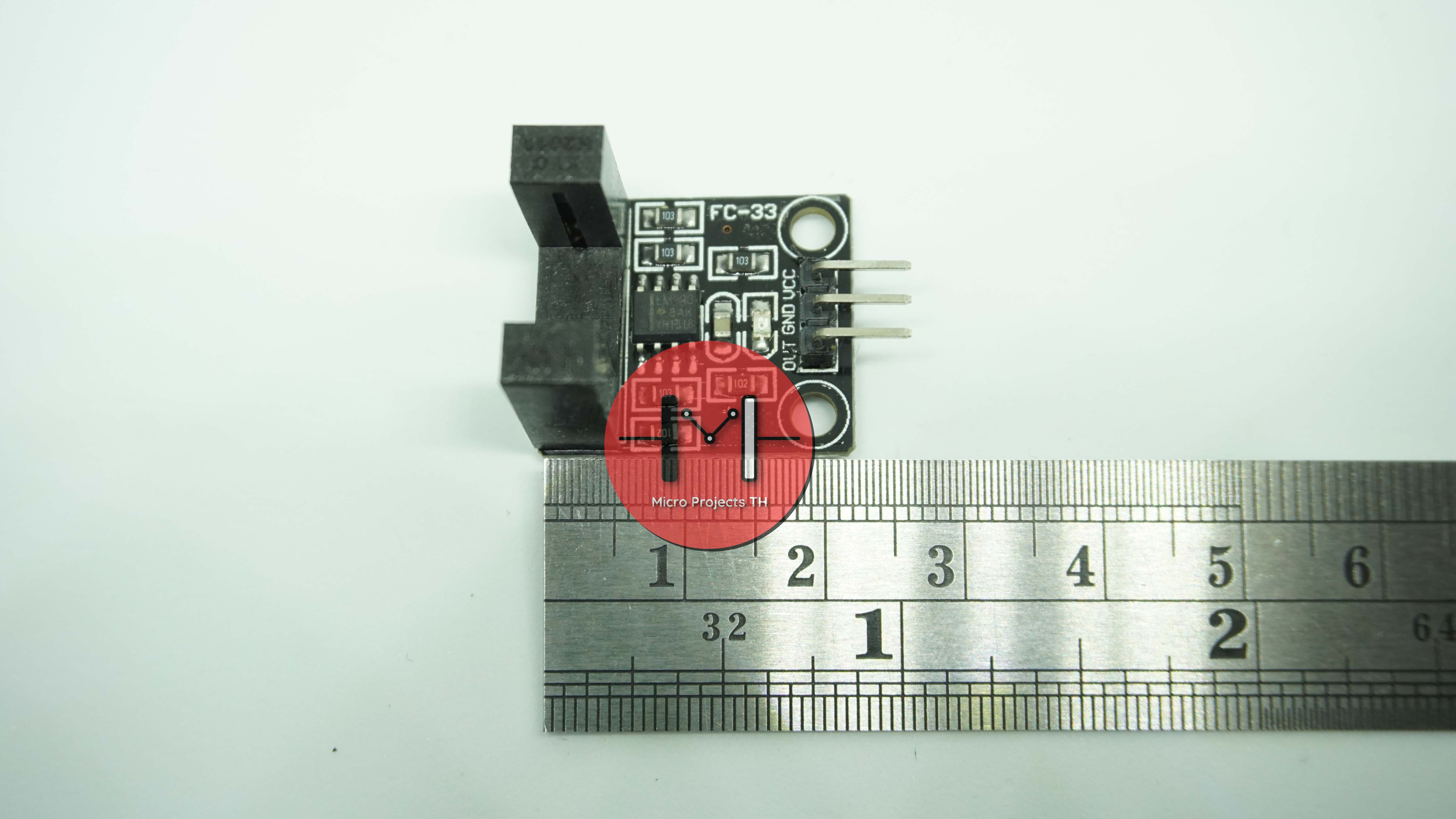 FC-33 Speed Sensor Counter Module เซ็นเซอร์ก้ามปูนับรอบ นับเหรียญ ตรวจจับวัตถุผ่าน