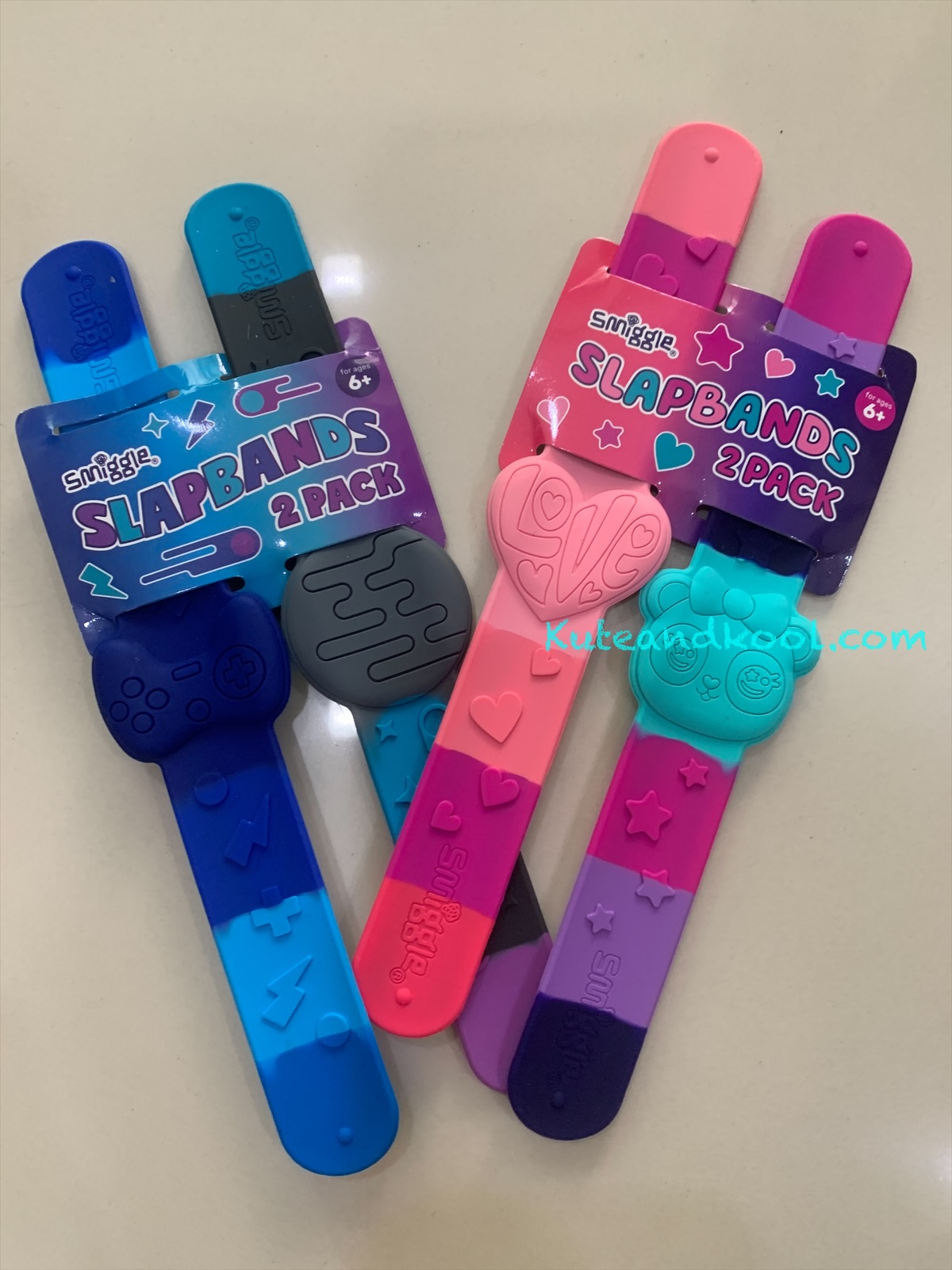 สายรัดข้อมือ Smiggle slapband- 2pk 2 ชิ้น