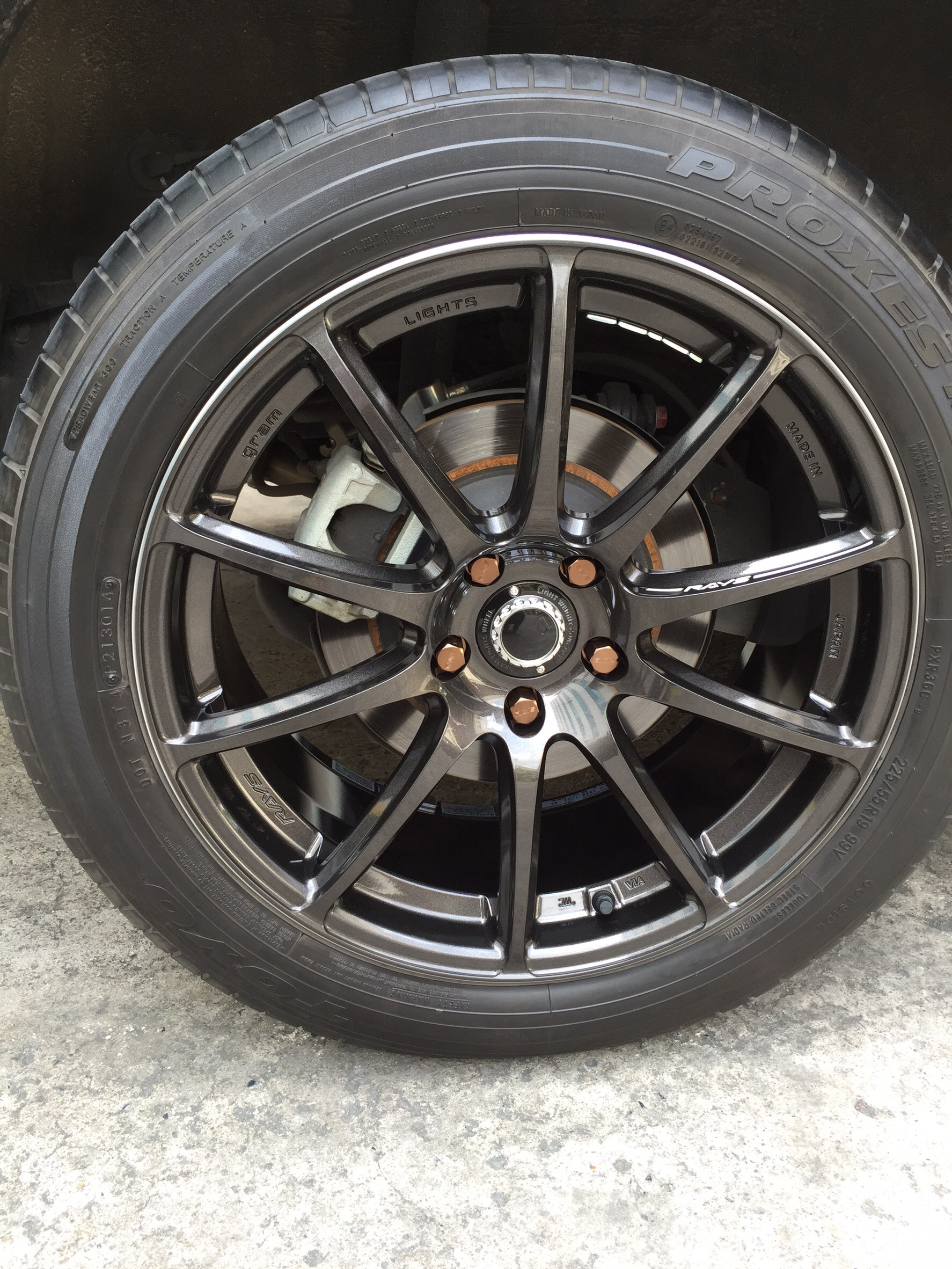 Mazda CX5 +57Transcend 19x8.5+45 5-114.3