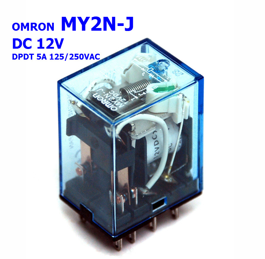 MY2NJ 12V OMRON Power Relay