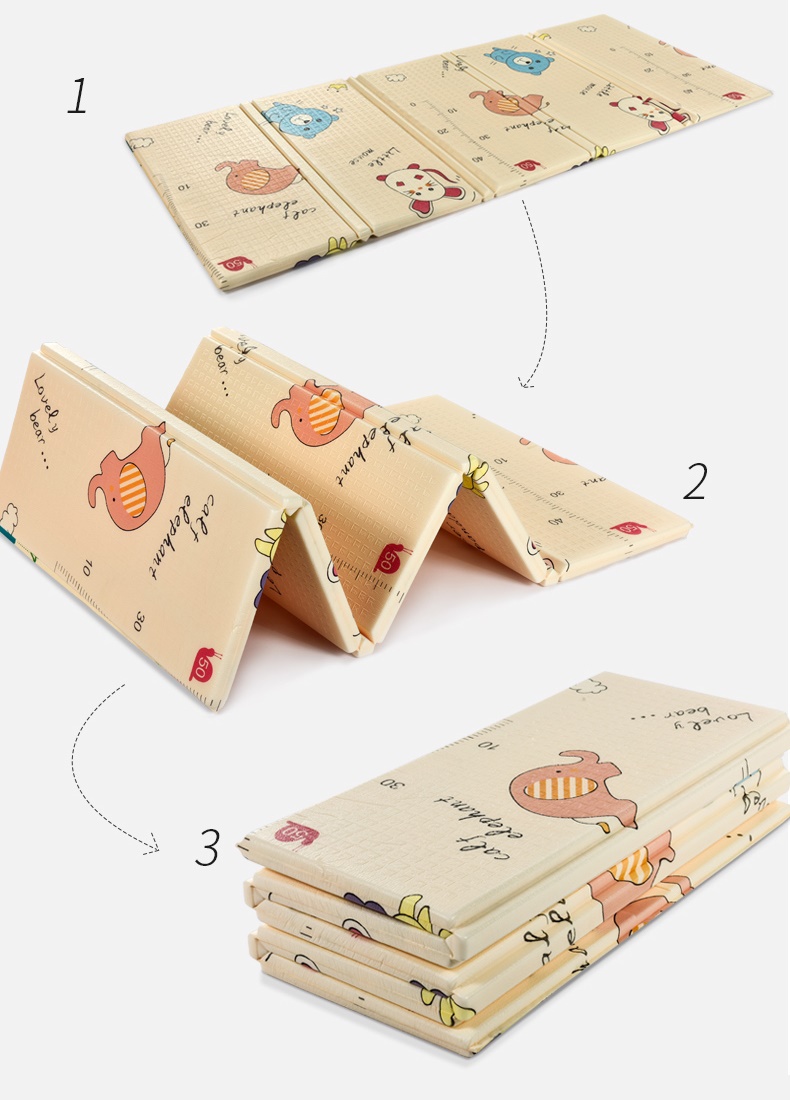 แผ่นรองคลานสำหรับเด็ก แบบพับพกพา