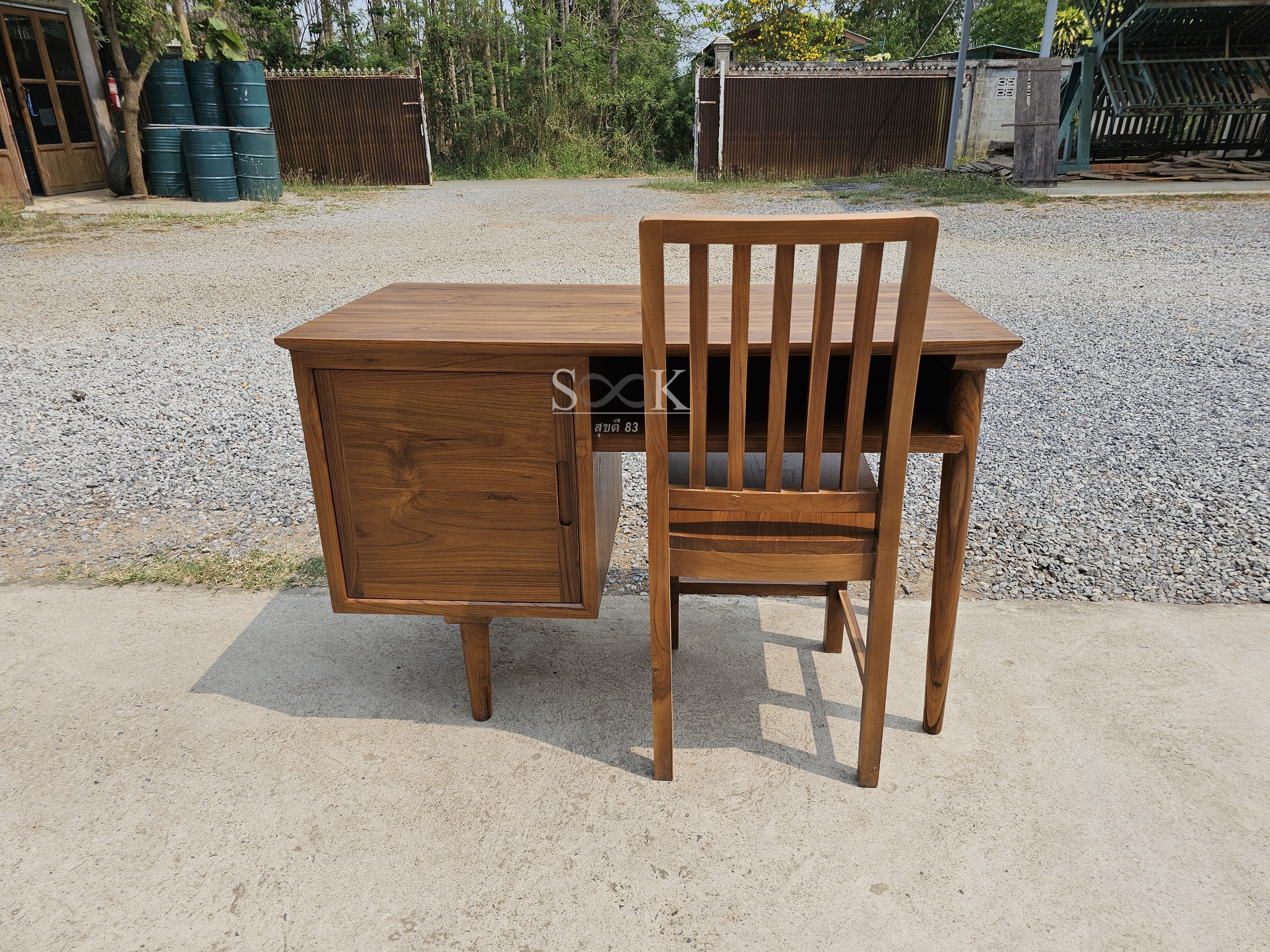 โต๊ะนักเรียนเขียนหนังสือ + เก้าอี้สวีเดน