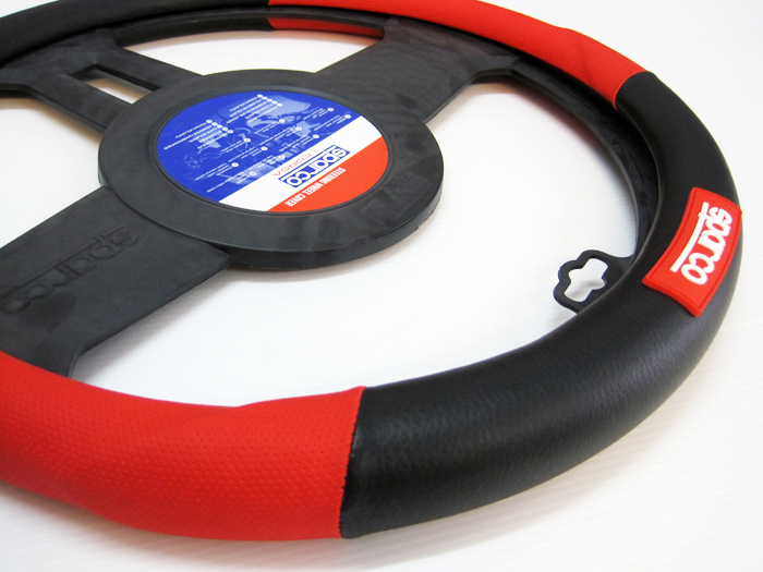 หุ้มพวงมาลัย Sparco หนังดำ-แดง New *หมด*