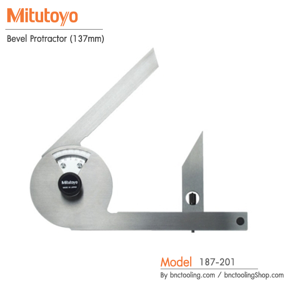Mitutoyo,Bevel Protractor (137mm),187-201