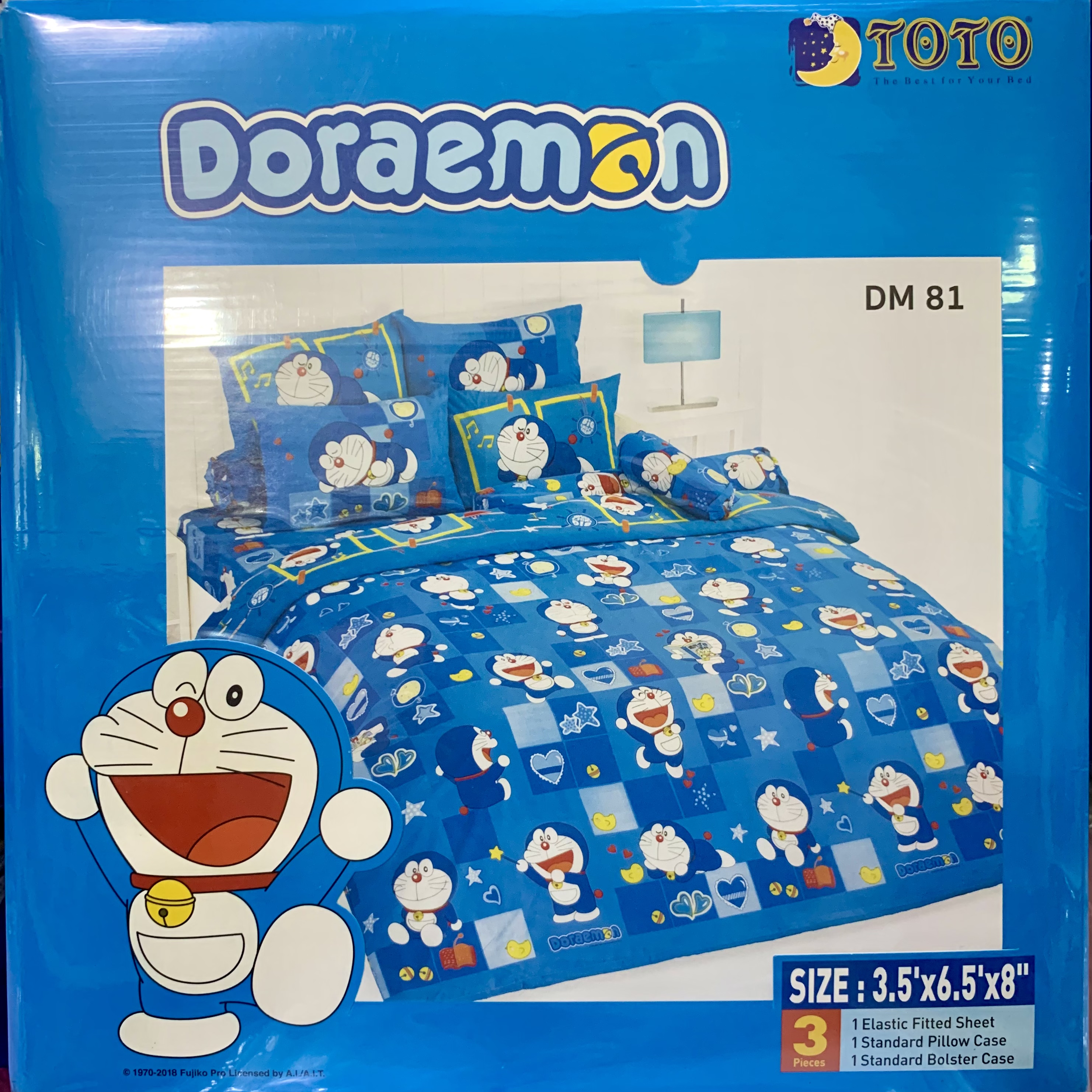 TOTO Doraemon ( DM81 ) ขนาด 3.5 ฟุต