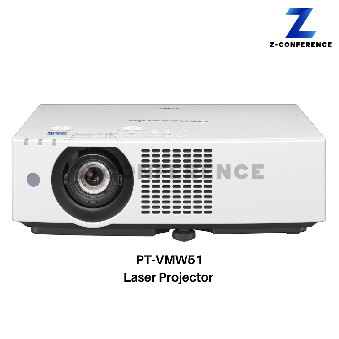 Projector Panasonic PT-VMW51 (Laser/5,200 lm/ WXGA) projector , โปรเจคเตอร์ , เครื่องฉายโปรเจคเตอร์ , โปรเจคเตอร์ดูหนัง , เครื่องโปรเจคเตอร์