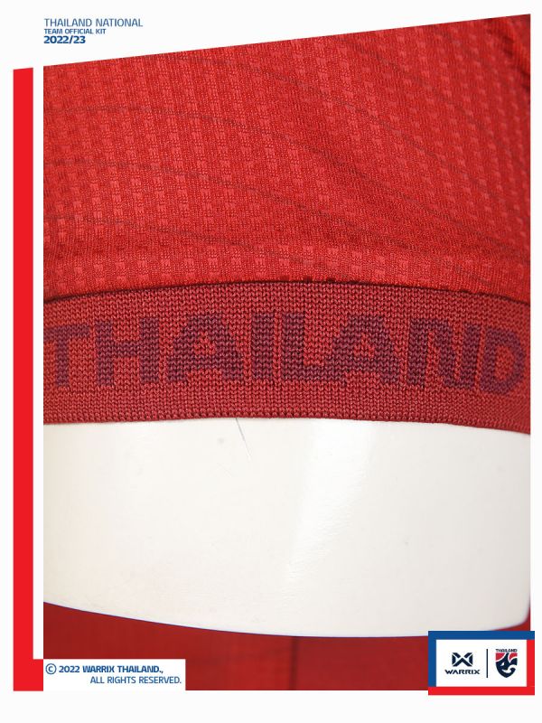 เสื้อทีมชาติไทย 2022-23 เกรดเสมือนเสื้อแข่ง (Replica Version) Thailand National Team Kit