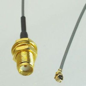 U.FL IPX IPEX Female to SMA Female Inner Hole Jack Pigtail Cable Jumper 15cm Connector Plug