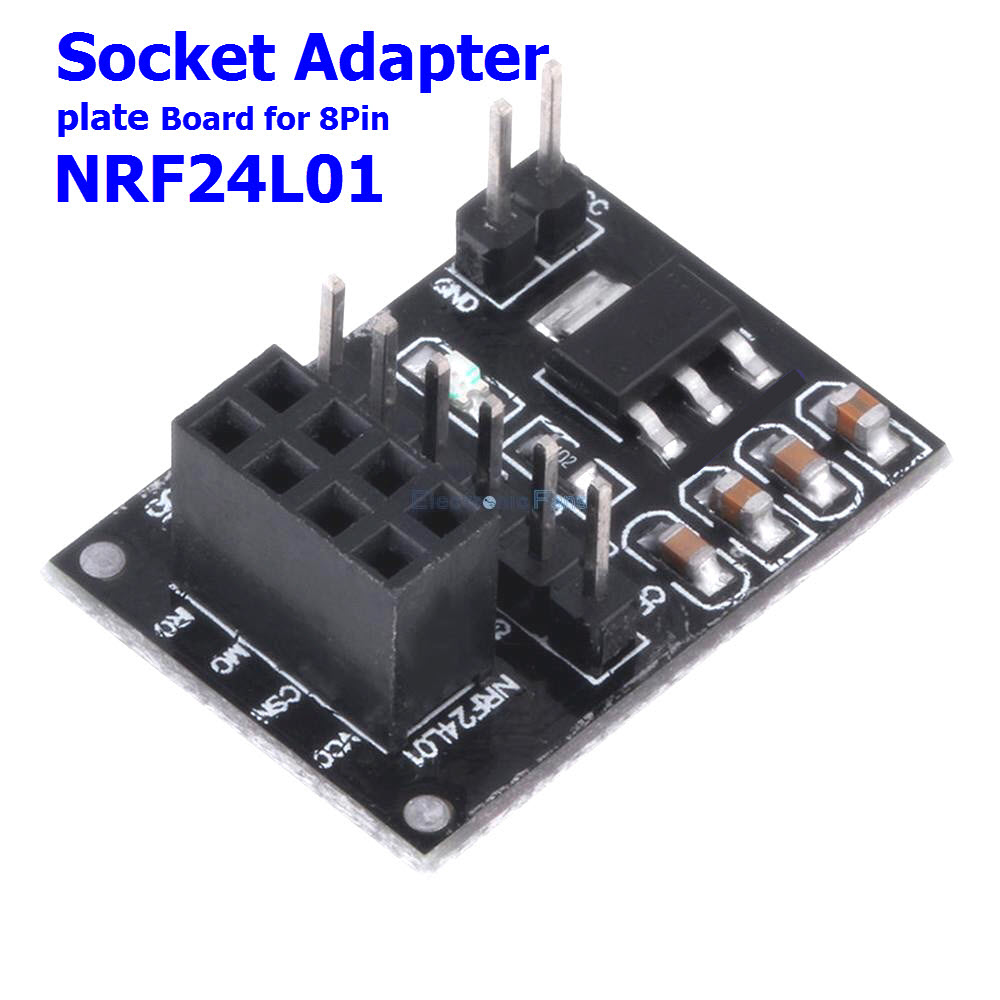 Socket Adapter plate Board for 8Pin NRF24L01