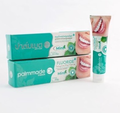 ยาสีฟันสมุนไพร สูตร+ฟลูออไรด์ มิ้นท์ (Mint) 3 ชิ้น